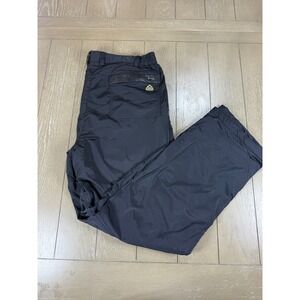 Louis Castel Golf Pants Mens 36 Black Insulated Water Resistant Winter Warm